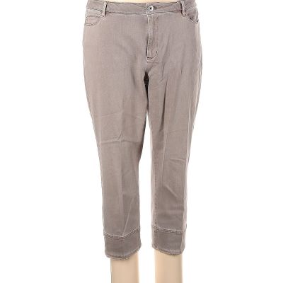 Assorted Brands Women Gray Jeggings 18 Plus